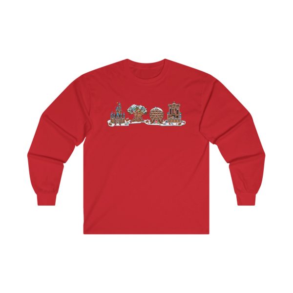 Gingerbread Park Icons - Long Sleeve Tee Supply