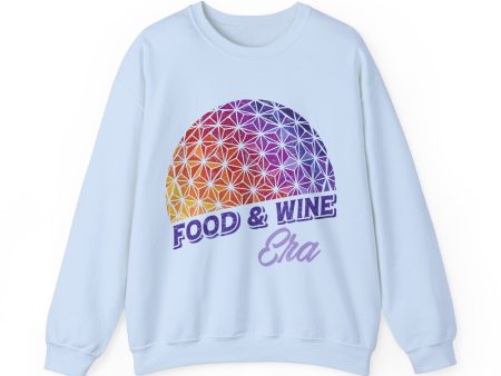 Food & Wine Era - Adult Crewneck Sweatshirt Cheap