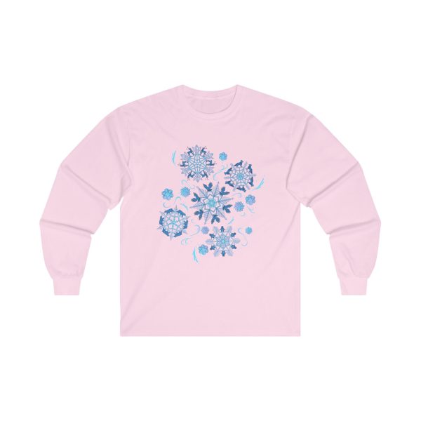 Merry Menagerie Snowflakes - Animal Kingdom Puppets - Long Sleeve Tee For Sale