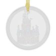 Gingerbread Castle - Gingerbread Park Icon, Magic Kingdom - Glass Ornaments Cheap