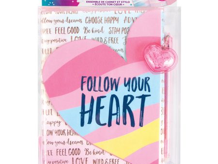 Follow Your Heart Journal and Pen Set For Cheap