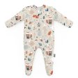 COZY WOODLAND FOOTED JAMMIES Hot on Sale