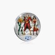 Justice League - Shazam - Wonder Woman - Aquaman Silver Plated Commemorative on Sale