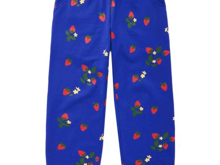 Strawberry Fields Sweatpant - Cobalt on Sale