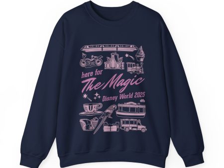 Back for More Magic - Adult Crewneck Sweatshirt Hot on Sale