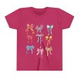 Bibbidi Bobbidi Bow - Princess Bows - Youth Short Sleeve Tee Shirt For Sale