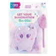 Imagination Land Wild Style Plush Journal and Pen Hot on Sale