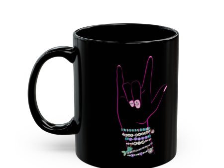 But Daddy I Love Him!  - Friendship Bracelets - Black Mug Cheap