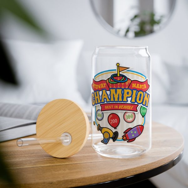 Midway Mania - Sipper Glass, 16oz Fashion