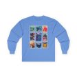 Hollywood Studios Vintage Stamps - Long Sleeve Tee For Sale