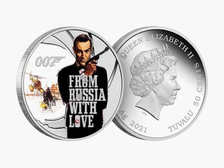 James Bond - From Russia With Love Solid Silver Movie Coin For Cheap