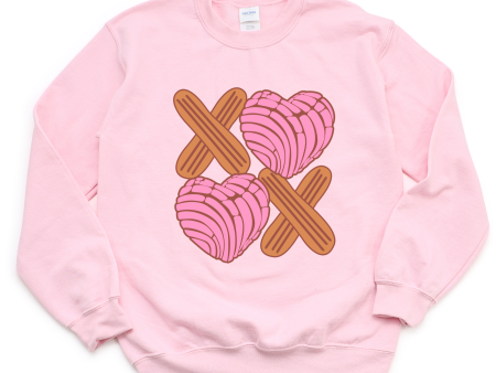 XOXO Conchas Valentines Day Sweatshirt Online Hot Sale