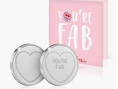 Youre Fab Love Heart Card Fashion