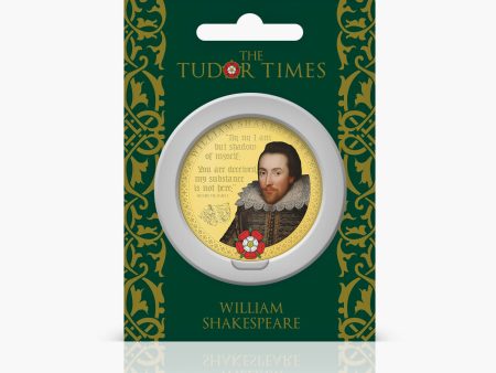 William Shakespeare Gold-Plated Commemorative For Discount