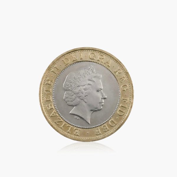 2002 Circulated Commonwealth Games - England UK £2 Coin Fashion