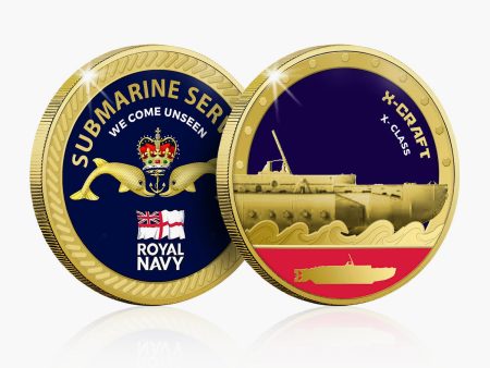 X-Craft Submarine Gold-Plated Commemorative Cheap