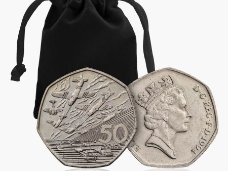 1994 D Day Landings circulated 50p Cheap