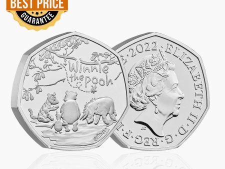 Winnie and Friends 2022 UK 50p Coin Online Hot Sale