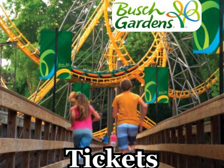 Busch Gardens Tampa Tickets Online Sale