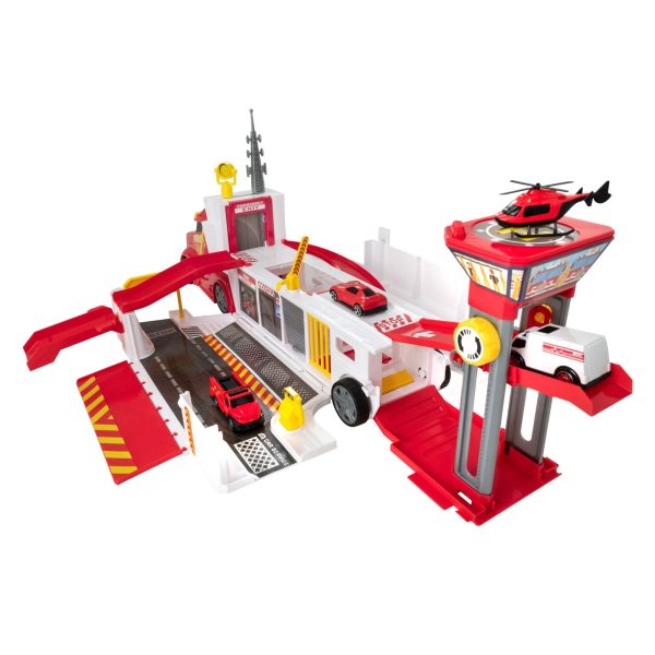 Teamsterz Emergency City Fire Command Play Set Hot on Sale