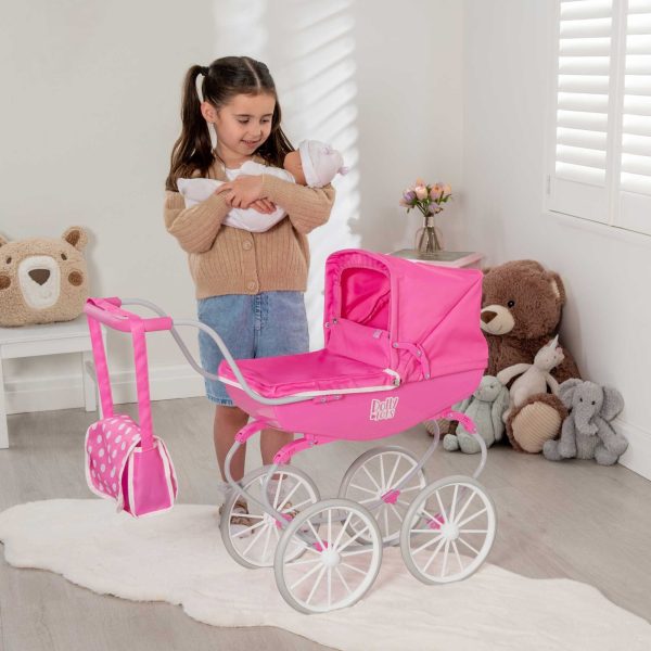 Dolly Tots Traditional Carriage Dolls Pram Online Hot Sale