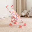 BabyBoo Single Dolls Stroller - Pink Jungle Print Dolls Buggy Online now