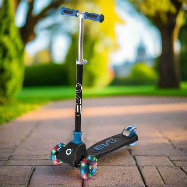 EVO Light Up Cruiser Scooter - Blue Supply