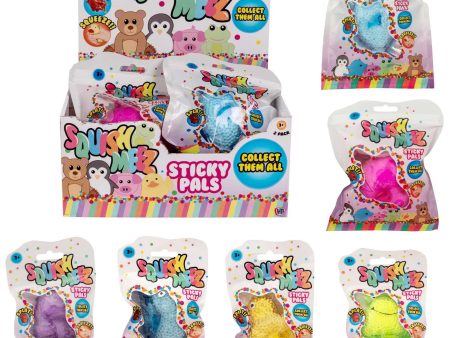 Squish-Meez Sticky Pals 12 Pack Fidget Toys Discount