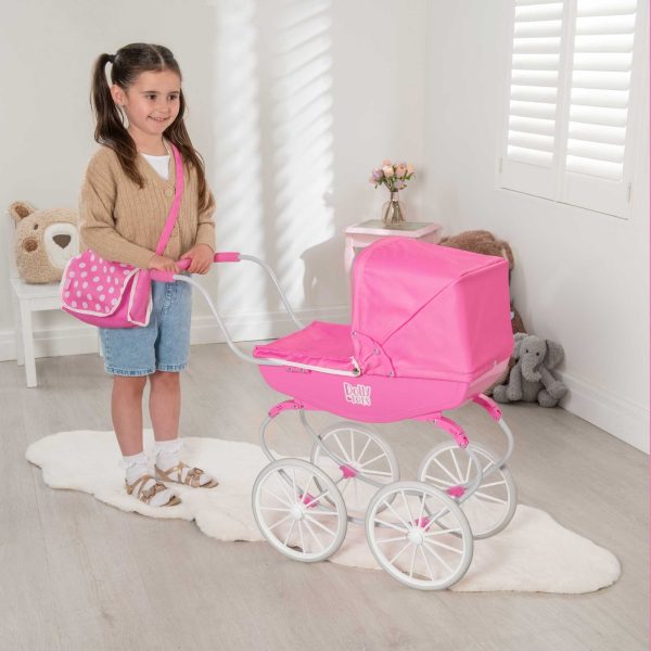 Dolly Tots Traditional Carriage Dolls Pram Online Hot Sale