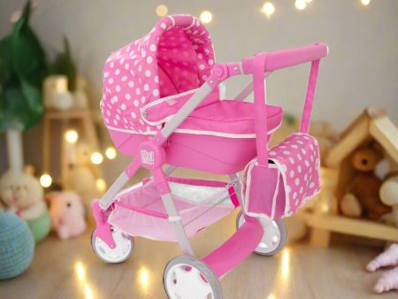 Dolly Tots Junior Roamer Dolls Pram Fashion