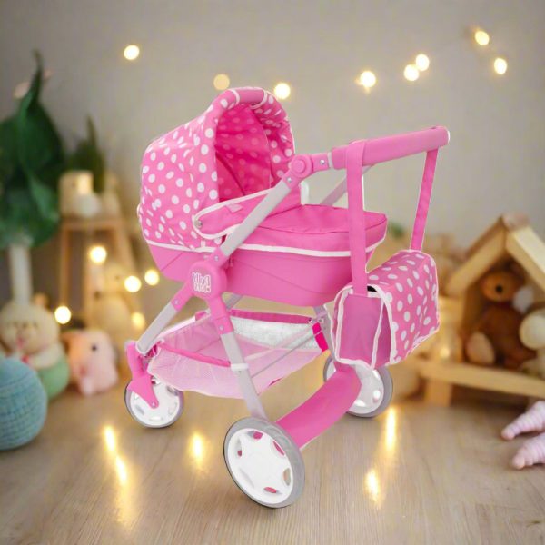 Dolly Tots Junior Roamer Dolls Pram Fashion