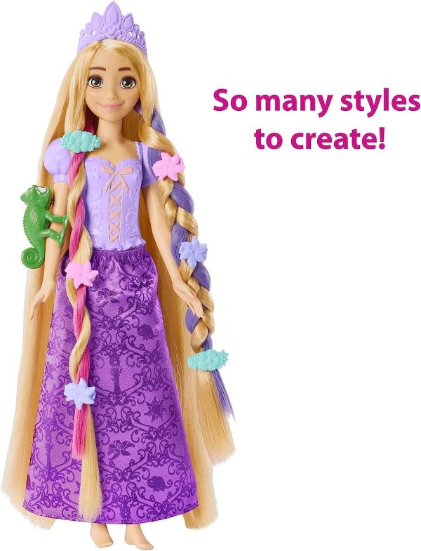 Disney Princess Rapunzel Fairytale Hair Doll and Accessories Hot on Sale