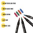 FairFax & Co Dual Tip Watercolour Brush Pens - 36 Peice Set on Sale