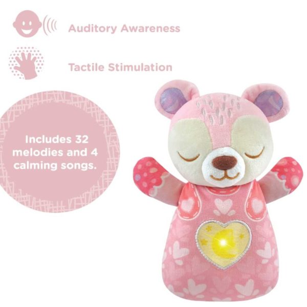 VTech Soothing Sound Bear | Pink Hot on Sale