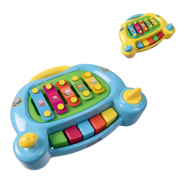 Peppa Pig My First 2-IN-1 Piano - Xylophone & Piano Fashion