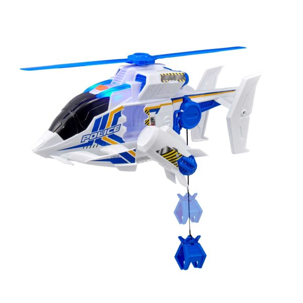 Teamsterz Mean Machine Lights & Sounds Police Rescue Helicopter Online Hot Sale