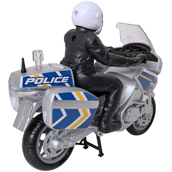 Teamsterz Mighty Machines Medium Police Bike Online Hot Sale