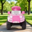 Evo 6V Kids Electric Ride On Pink Shimmer 4X4 Truck For Sale