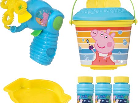 Peppa Pig Bubble Bundle - Includes Bonus Bubble Solution For Sale