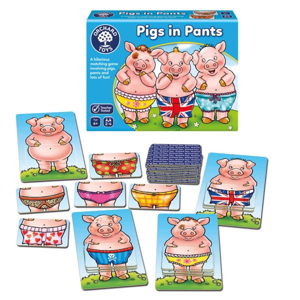 Pigs In Pants Matching Card Games Online