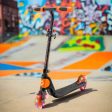 EVO Light Speed Scooter - Orange & Black Sale