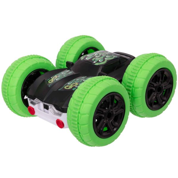 Flipsterz Remote Control Stunt Car | White   Black Online Sale