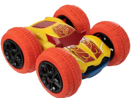 Flipsterz Remote Control Stunt Car | Yellow   Blue Fashion