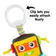 Lamaze Rusty The Robot Sensory Toy Online now