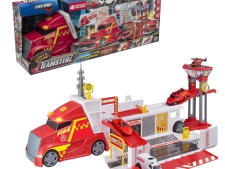 Teamsterz Emergency City Fire Command Play Set Hot on Sale