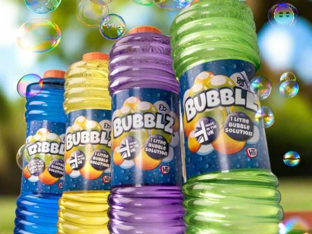 Bubblz 1Ltr. Bubble Solution Made From 100% Recycled Plastic Fashion