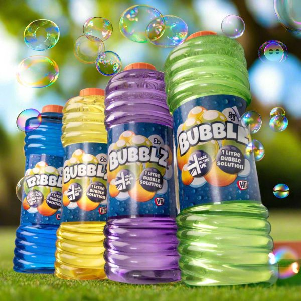 Bubblz 1Ltr. Bubble Solution Made From 100% Recycled Plastic Fashion