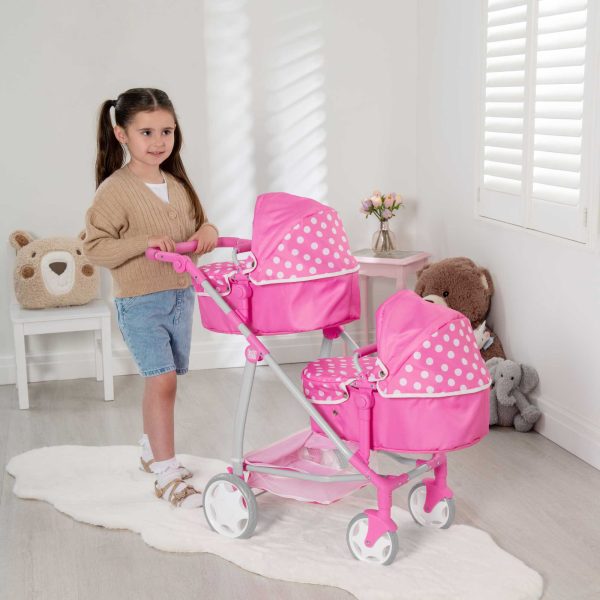 Dolly Tots Twin Dolls Pram Online Hot Sale