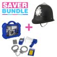 Smart Police Carry Case Playset + Kids Fancy Dress Police Helmet Bundle Online now