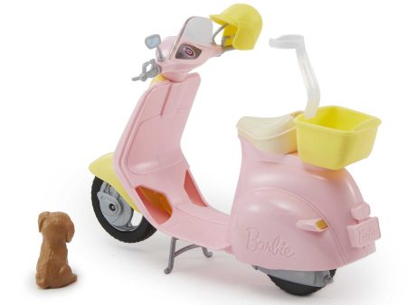 Barbie Moped with Puppy Fashion